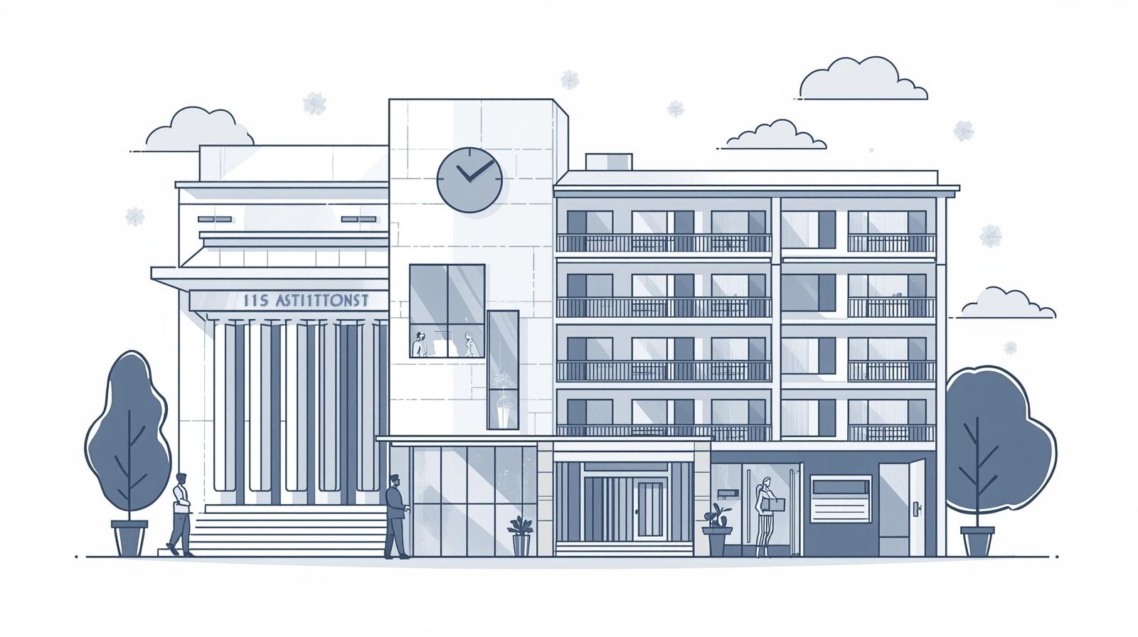Apartments & institutions